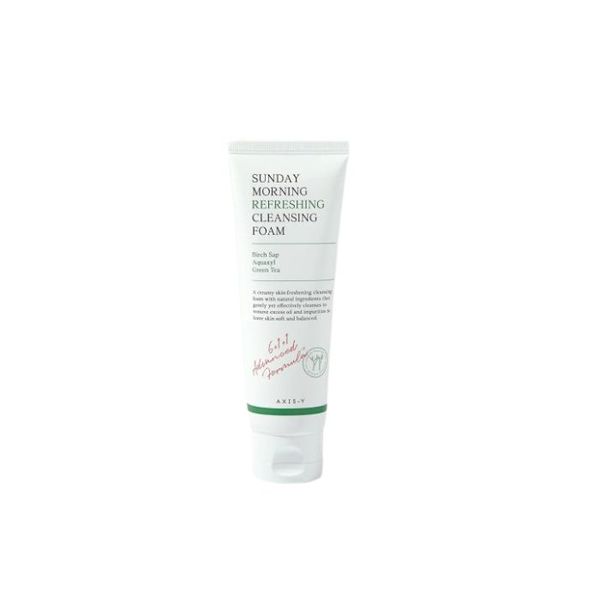Axis-Y Sunday Morning Refreshing Cleansing Foam 120ml