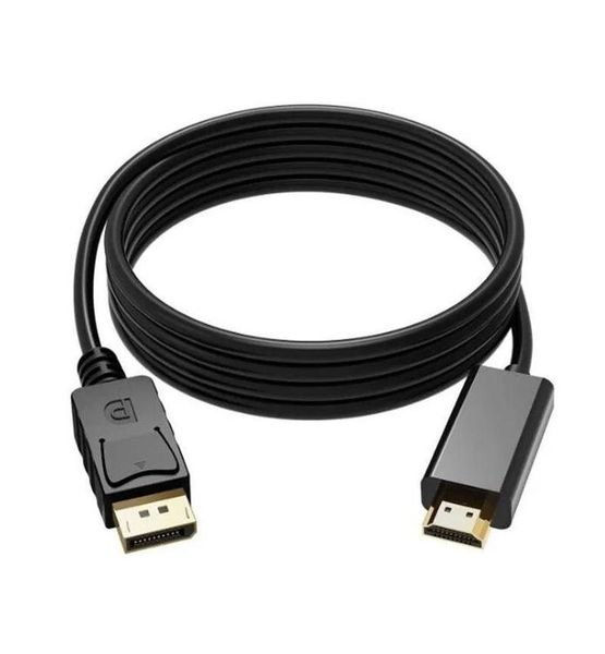 DisplayPort to HDMI 1.8m 4K Cable - DP Male to HDMI Male Adapter Cable