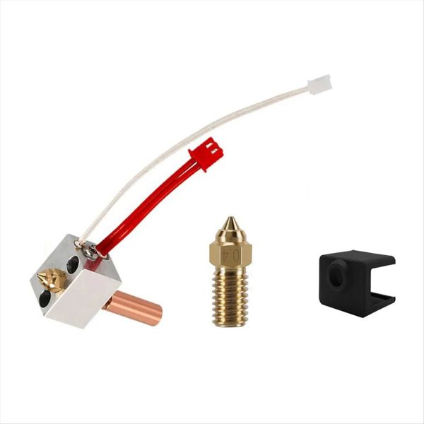 Hotend Kit for Elegoo Neptune 4/4 Pro with 0.4Mm Brass Compatible with None