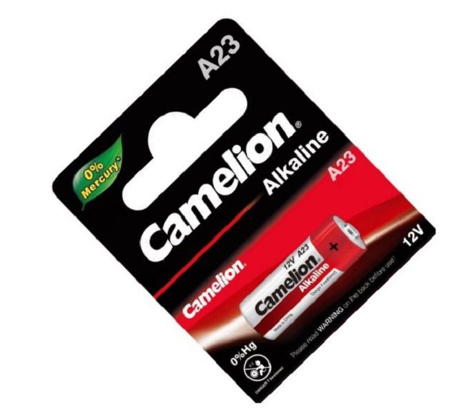 CAMELION A23-PB1 (0%Hg) Battery Alkaline 12V 10x29 For Remotes