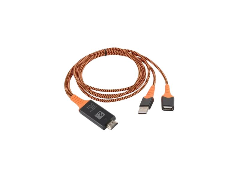 Portable HDMI Cable Adapter for Phone/Tablet to HD TV/Projector