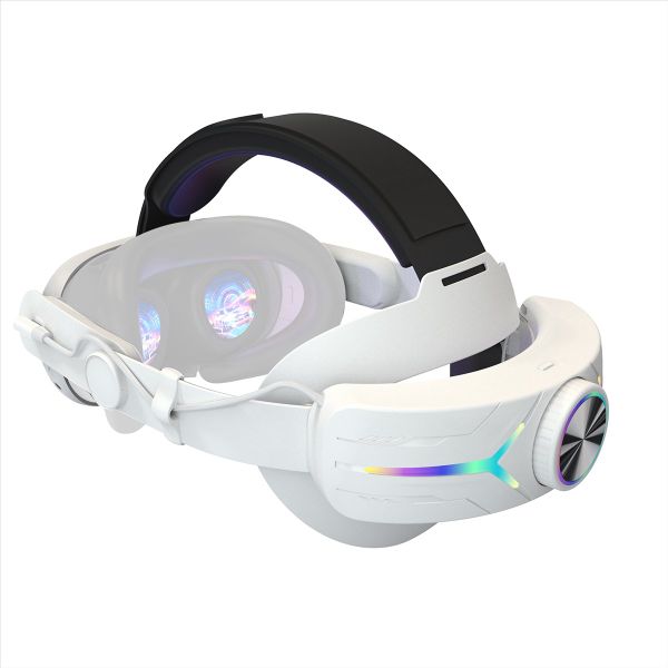 Elite Head Strap With Rgb Light Pure White