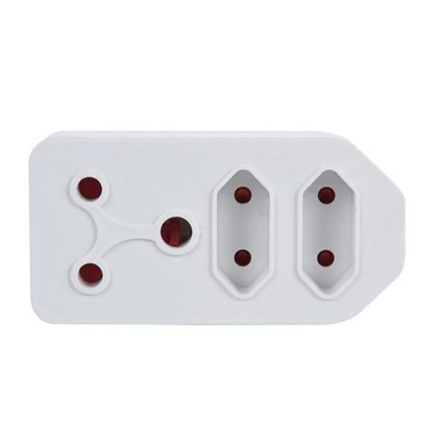 3Pieces Travel Adapter One To Three Conversion Socket CA-3003