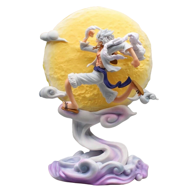 One Piece Anime Gear 5 Monkey D. Luffy Light Up Lamp Figure 34cm