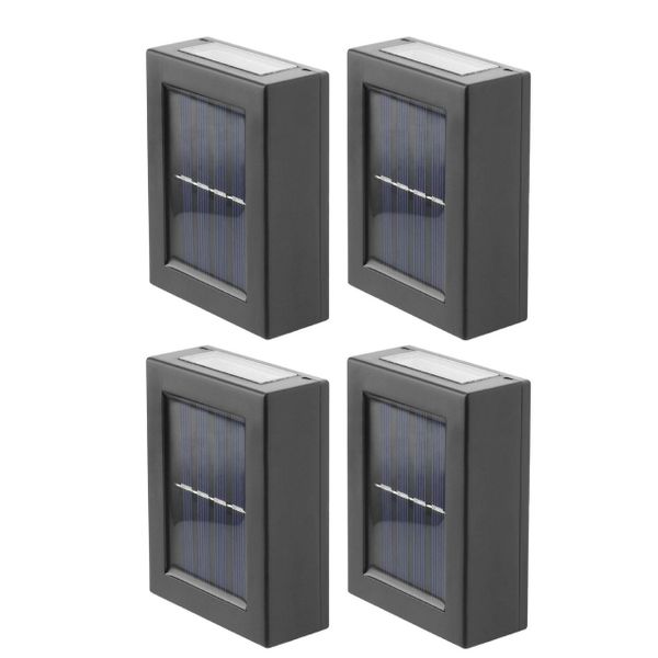 IP65 Waterproof Solar Wall Light - Set Of 4