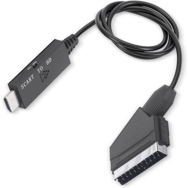 SCART to Converter, 1080P 60Hz 720P 60Hz HD Video Converter
