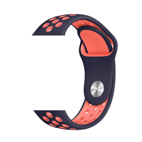 42/44/45/49mm Watch Strap for Apple Watch - Silicone Breathable Duo Colours