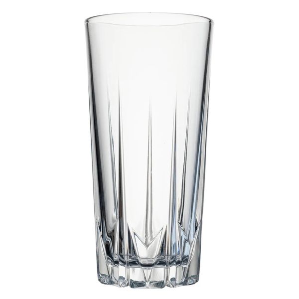Tumbler 330ml 6pc Karat Hi-ball Cut-Glass Designer Base