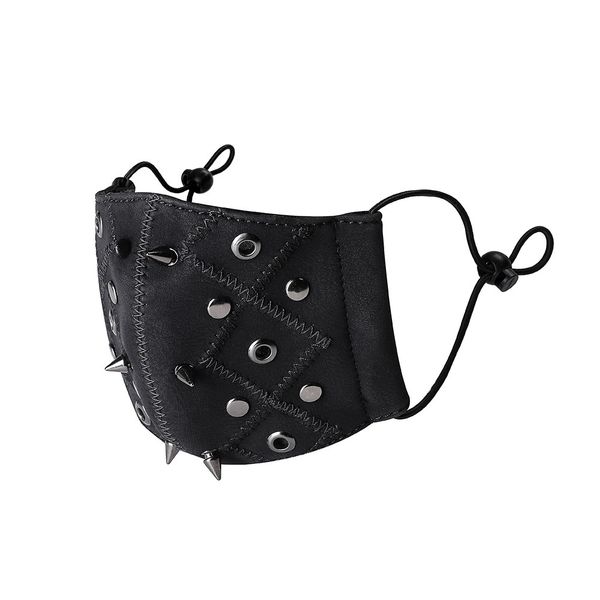 Halloween Punk Party Black Outdoor Dust Mask