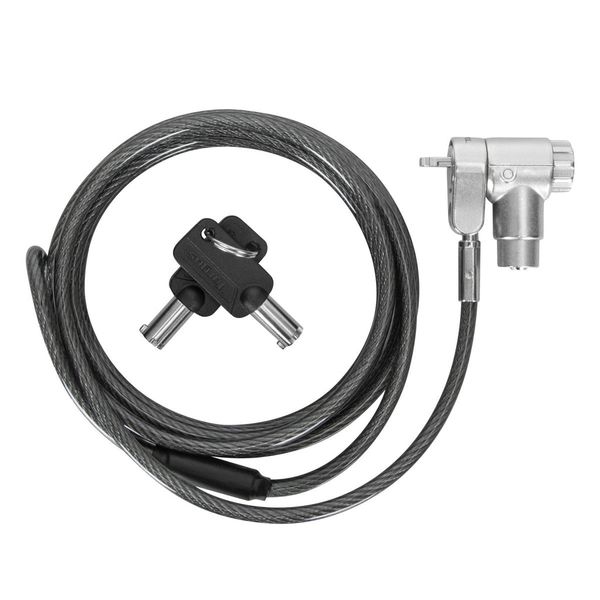 Targus Ultimate 3-in-1 Keyed Cable Lock (For All Devices) T-Bar/Wedge/Nano