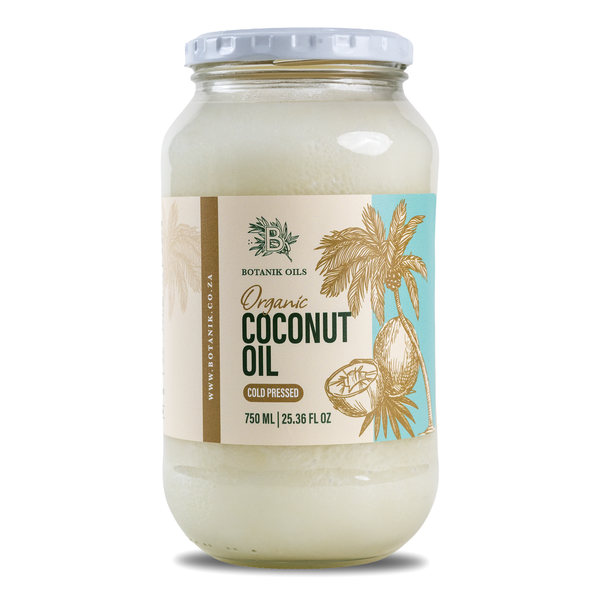 Botanik Oils Organic Coconut Oil, Cold-Pressed - 750ml