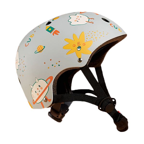 KUB Kid and Toddlers Safety Helmet with Reflective Sticker - Age 3+