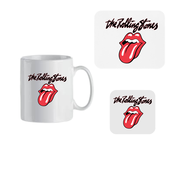 Mug - Coaster and Mouse Pad Combo - The Rolling Stones