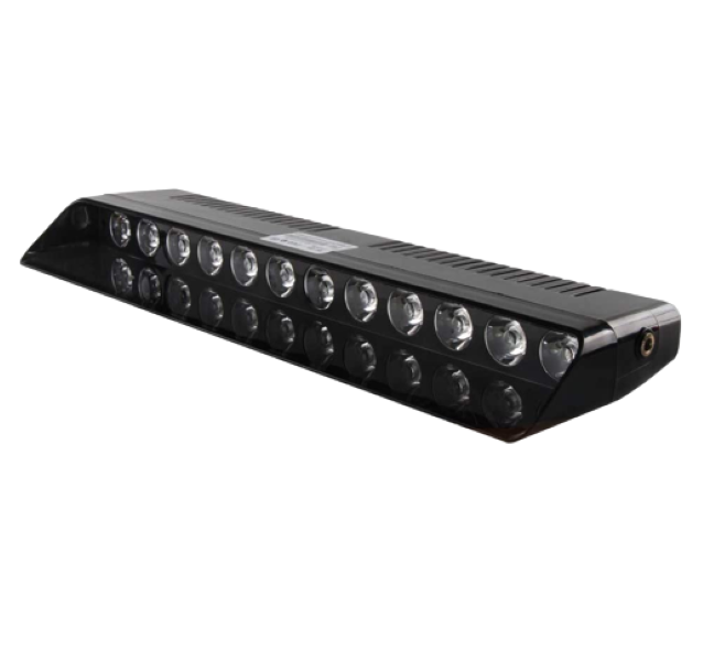 12 LED Windshield Warning Emergency Strobe Flash Light Red Colour