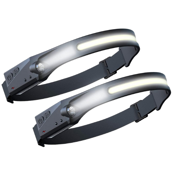 Set of Motion Activated Headlamps