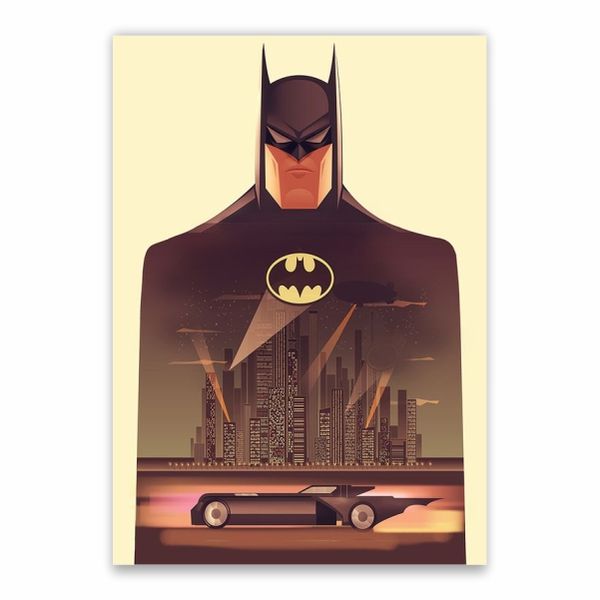Batman Batmobile Poster - A1