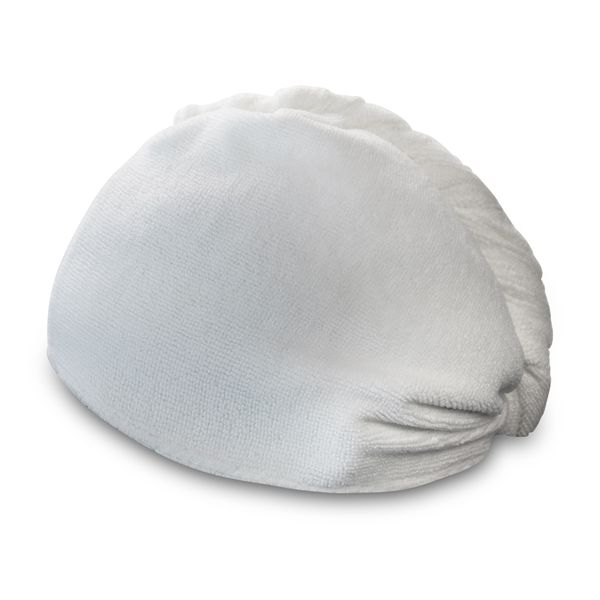 HealthGlow - Hair Wrap - Drying Microfibre - White