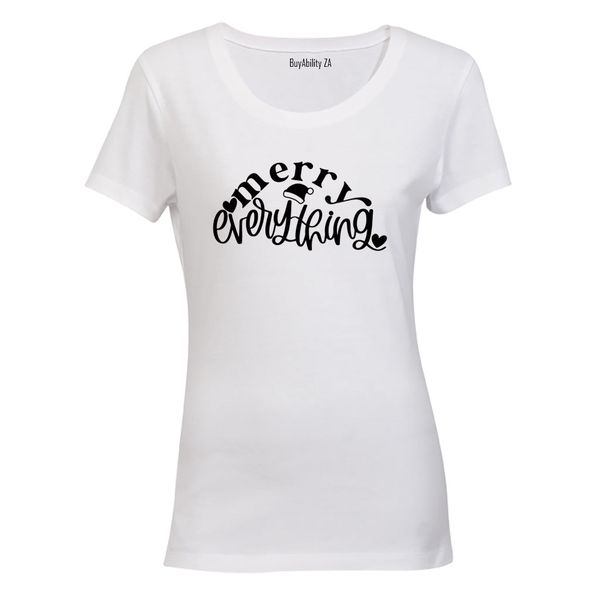 Merry Everything - Christmas - Ladies - T-Shirt