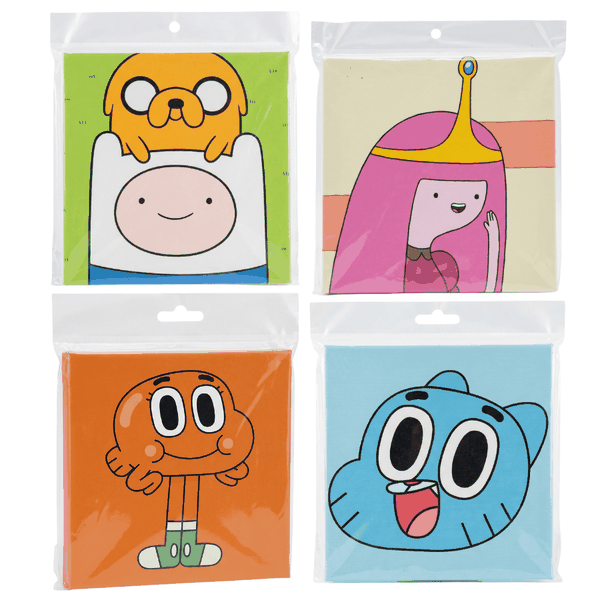4pcs Adventure Time 20cm Cotton Painting Bundle