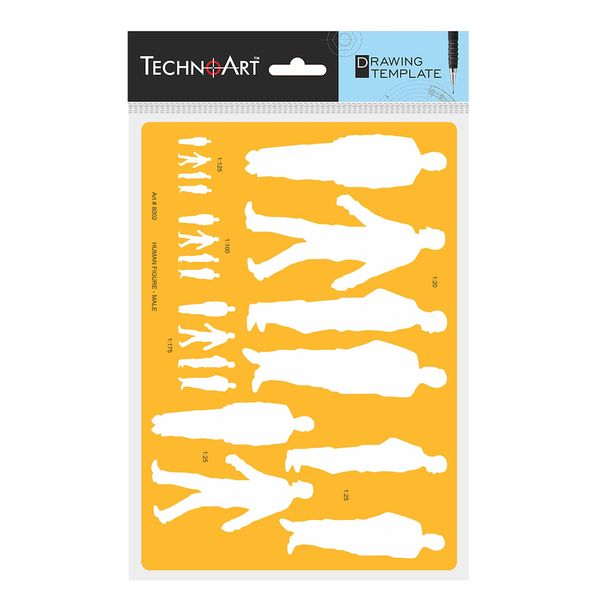 TechnoArt Template Human Figures Male