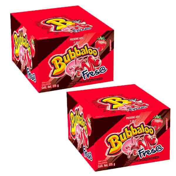 Bubbaloo Strawberry Bubble Gum - 2 x 300g | Buy Online in South Africa ...