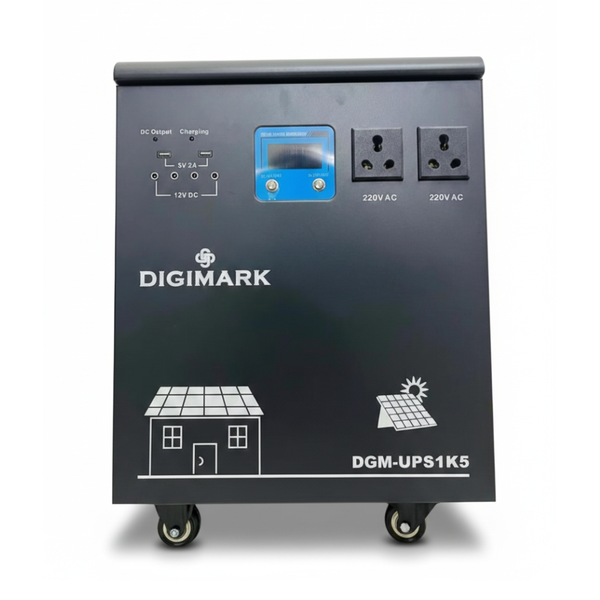 DIGIMARK UPS Power Supply - 1.5KVA - DGM-UPS1K5 - Built-in Battery