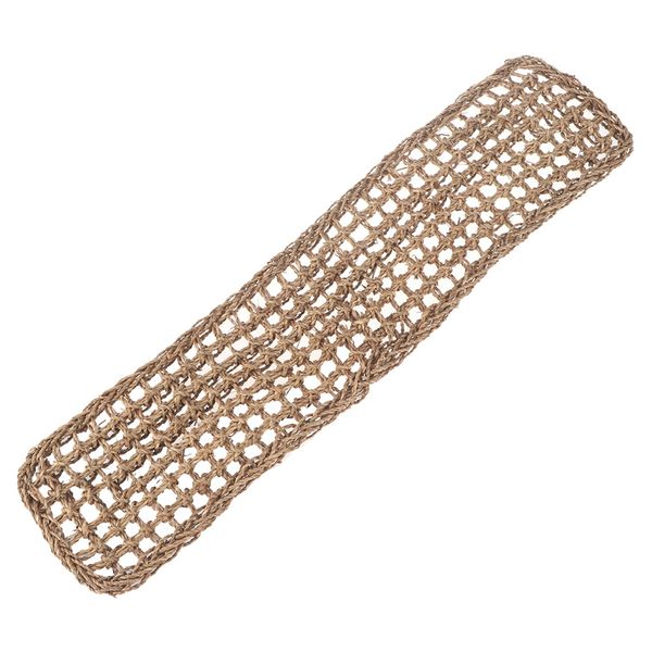 Pet Cage Natural Woven Seagrass Reptile Lounging Hammock Triangle (42cm)