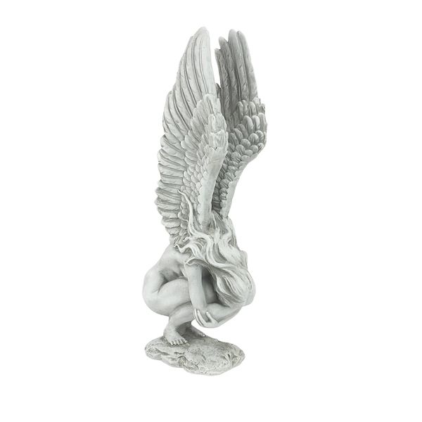 Home Decor Ornament Resin Angle Statue Of Memorial Redemption