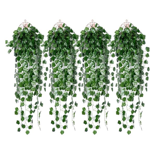 Garden Decor Artificial Leaf Vine Set of 4