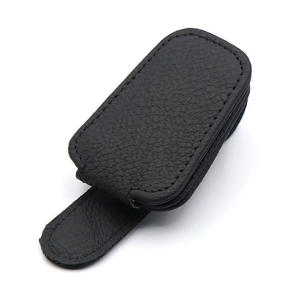 Black Car Sun Visor Organizer - Multi-Functional Eyeglass Clip