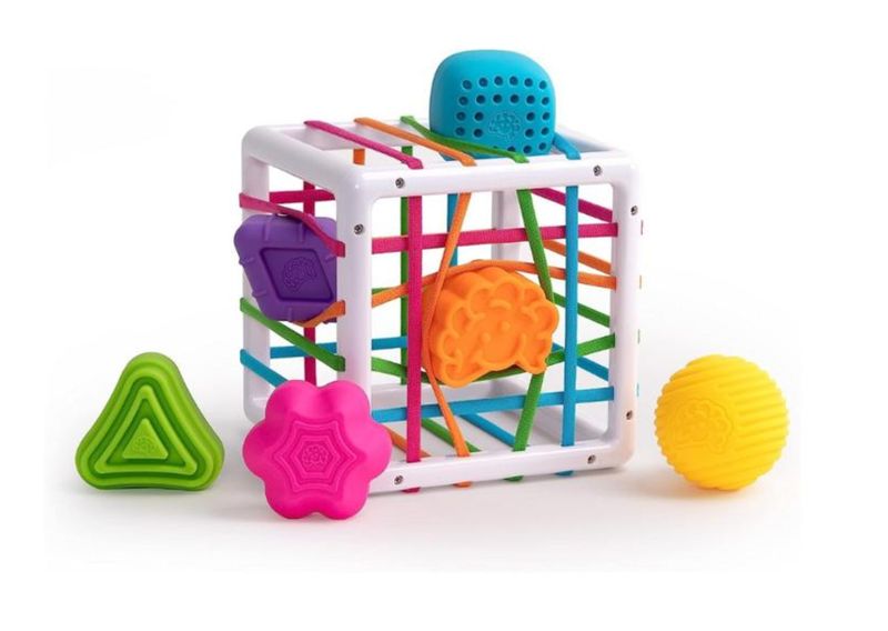 Early Developmental Learning Toy for Girls Boys and Kids | 6 Colourful Cube