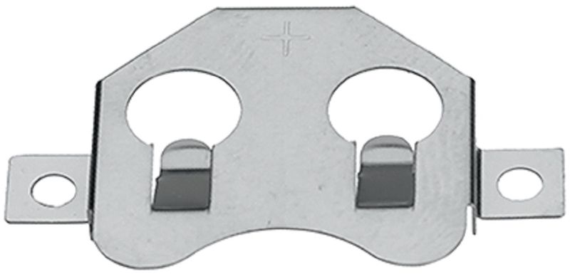 Keystone (3002) Battery Contact, Coin Cell - 20mm, SMD, Phosphor Bronze