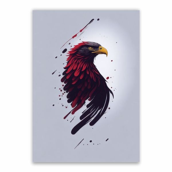 Red Eagle Poster - A1