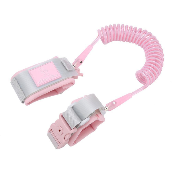 Adjustable Spiral Leash With Wrist Strap For Kids Safety