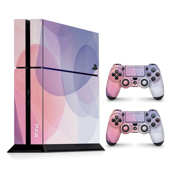 Decal Skin Compatible with PS4 - Soft Pastel Fusion (Decal Only)