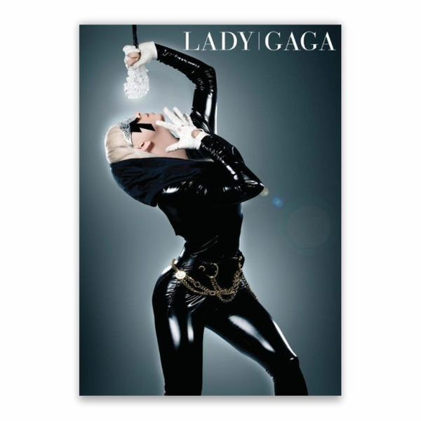Lady Gaga Singing Poster - A1