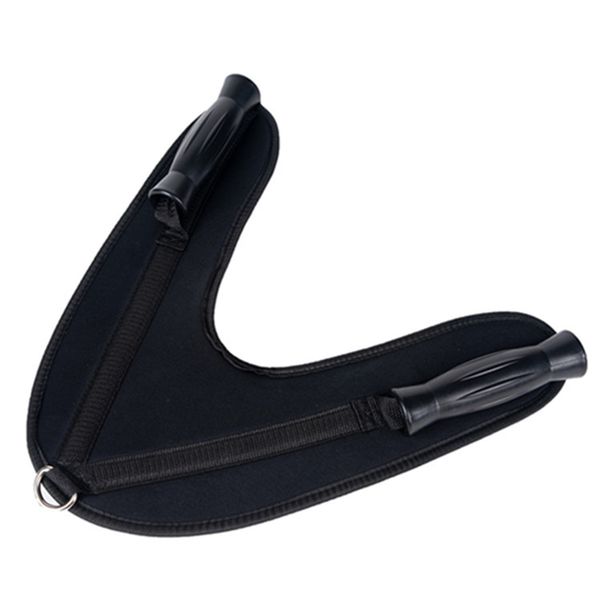 Fitness Abdominal Crunch Straps Ab Exercise Pulling Harness Shoulder Strap