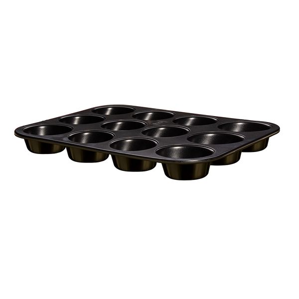Berlinger Haus 12 Cup Muffin Pan - Black