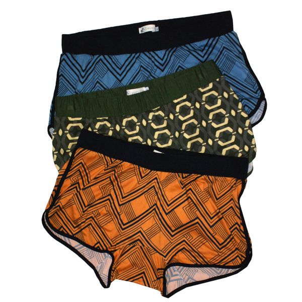Nucleus Men's Boxer Briefs 3 Pack in Retro Prints
