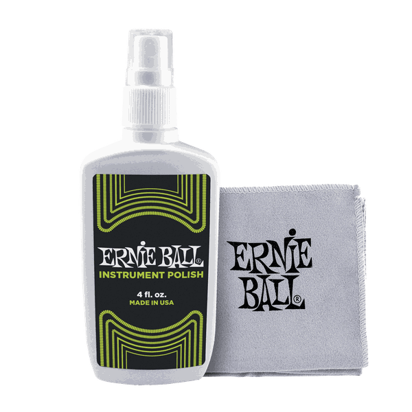 Ernie Ball 4222 Instrument Polish with Cloth