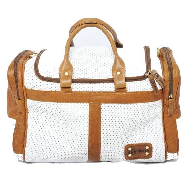 Genuine Leather Overnight Bag