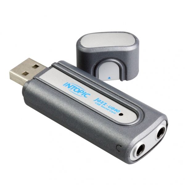 Intopic JAZZ-UB80 Portable USB Sound Card