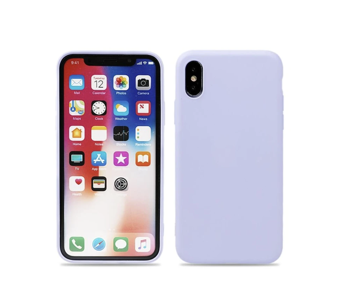 CellTime iPhone XR Silicone Shock Resistant Cover - Lavender Purple