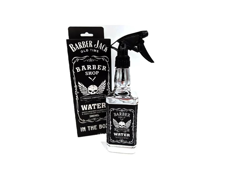Spray Bottle Barber Jack 500ml - Silver