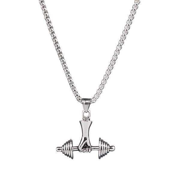 Sports Dumbbell Necklace (RN-10144-SDN)