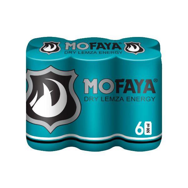 Mofaya Dry Lemma Energy - 6 x 500ml