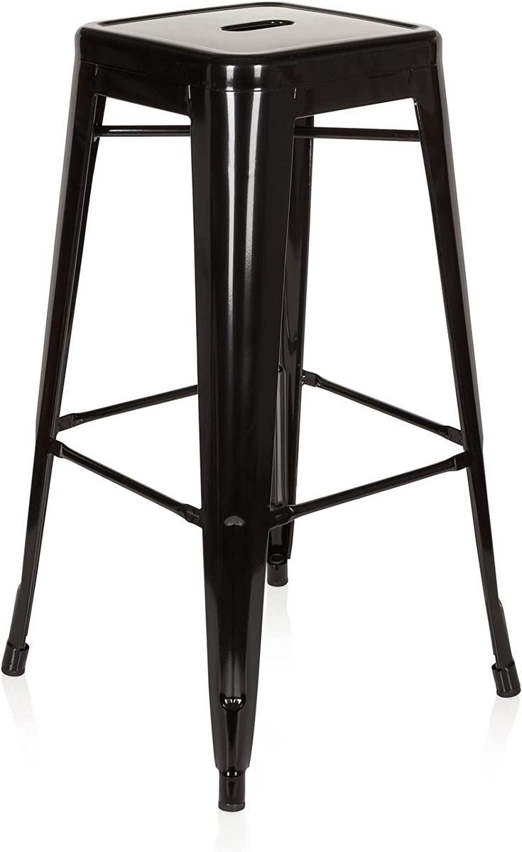 High Metallic Stackable Sturdy Bar stool Shop Today. Get it Tomorrow