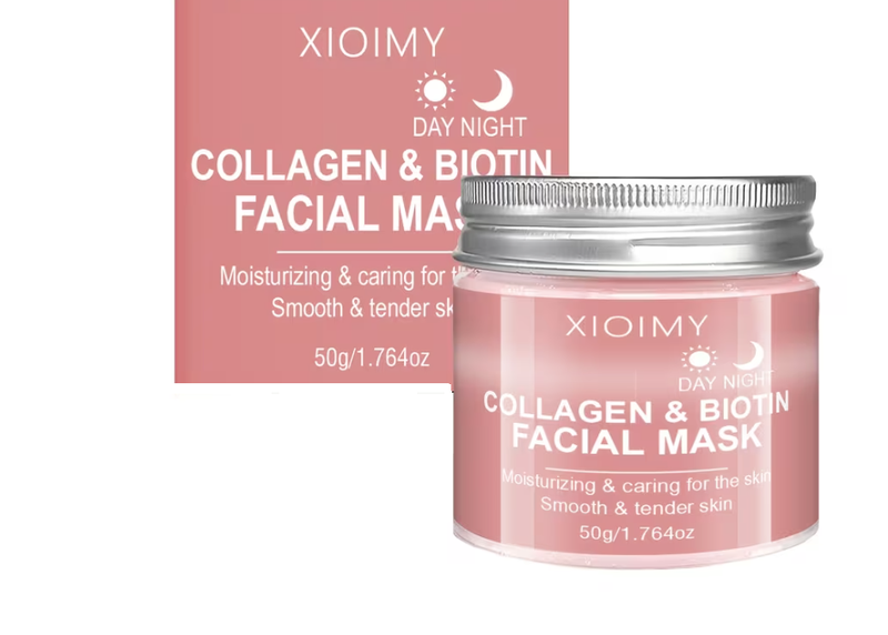 Xioimy Collagen &amp; Biotin Day + Night Facial Mask