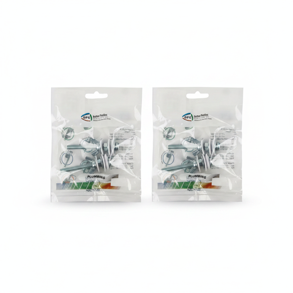 Cistern Fixation Bolt &amp; Nut Set 2 Piece Prepack - 2 Pack