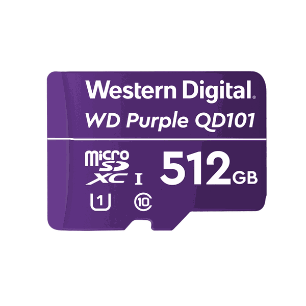 WD Purple 512GB MicroSDXC Card